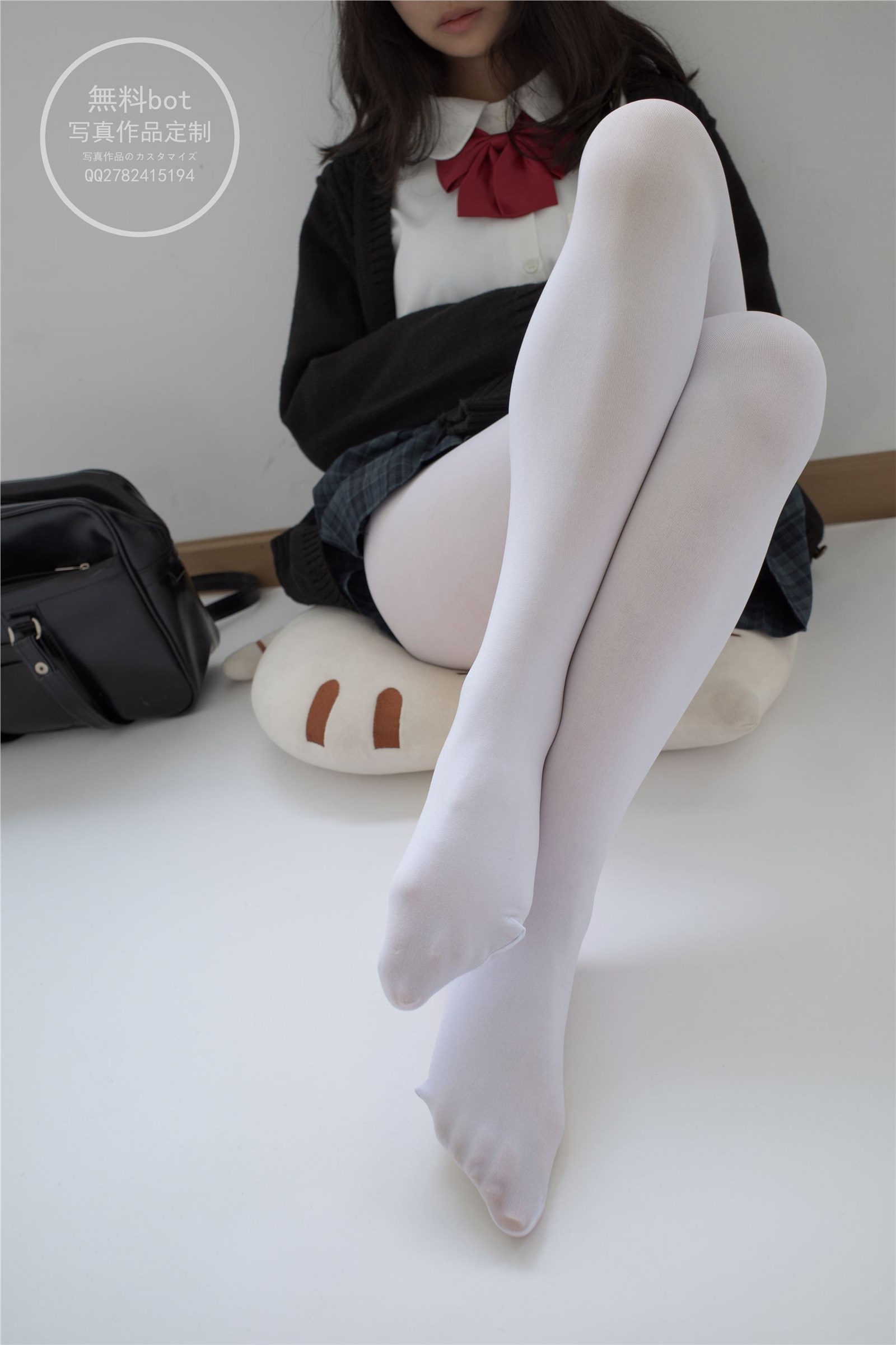 Material 002 86p Xiaoxiang indoor JK white silk girl(18)